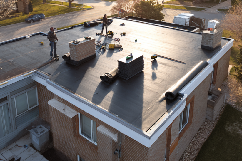 residential flat roof replacement