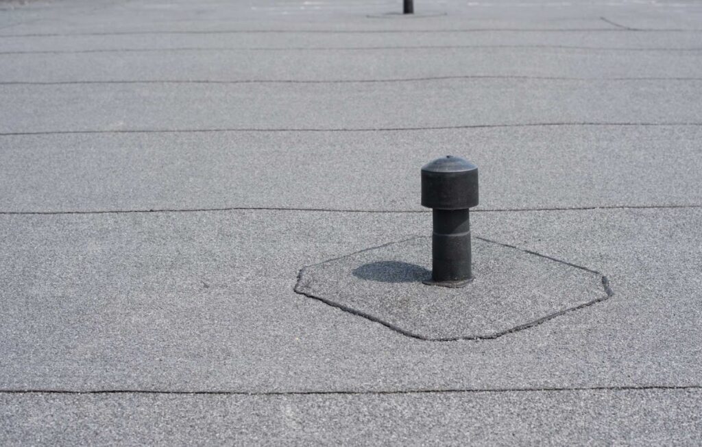commercial flat roof in Bellevue, WA