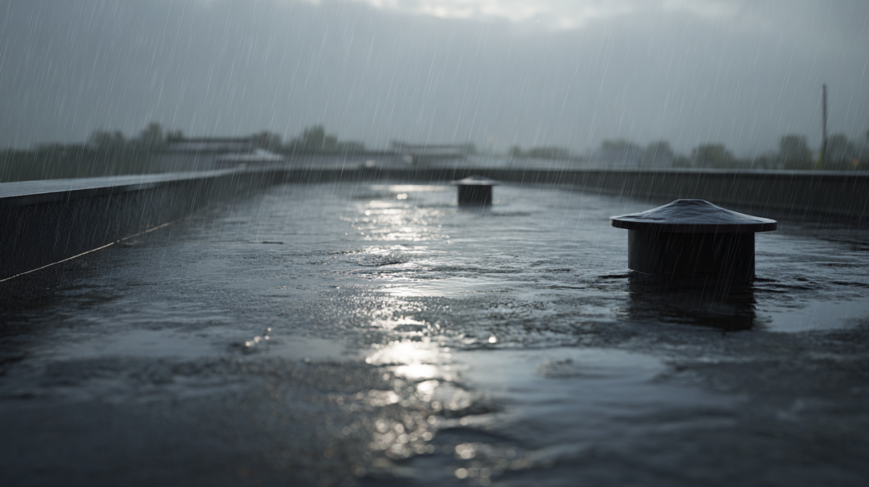 Flat Roof Drainage Expert in Seattle